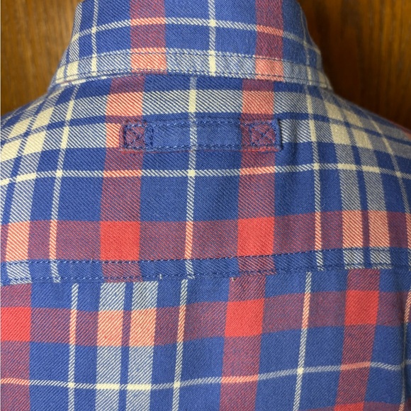 Duluth Trading Co women’s Blue and Red Plaid Shirt - small - Picture 8 of 11